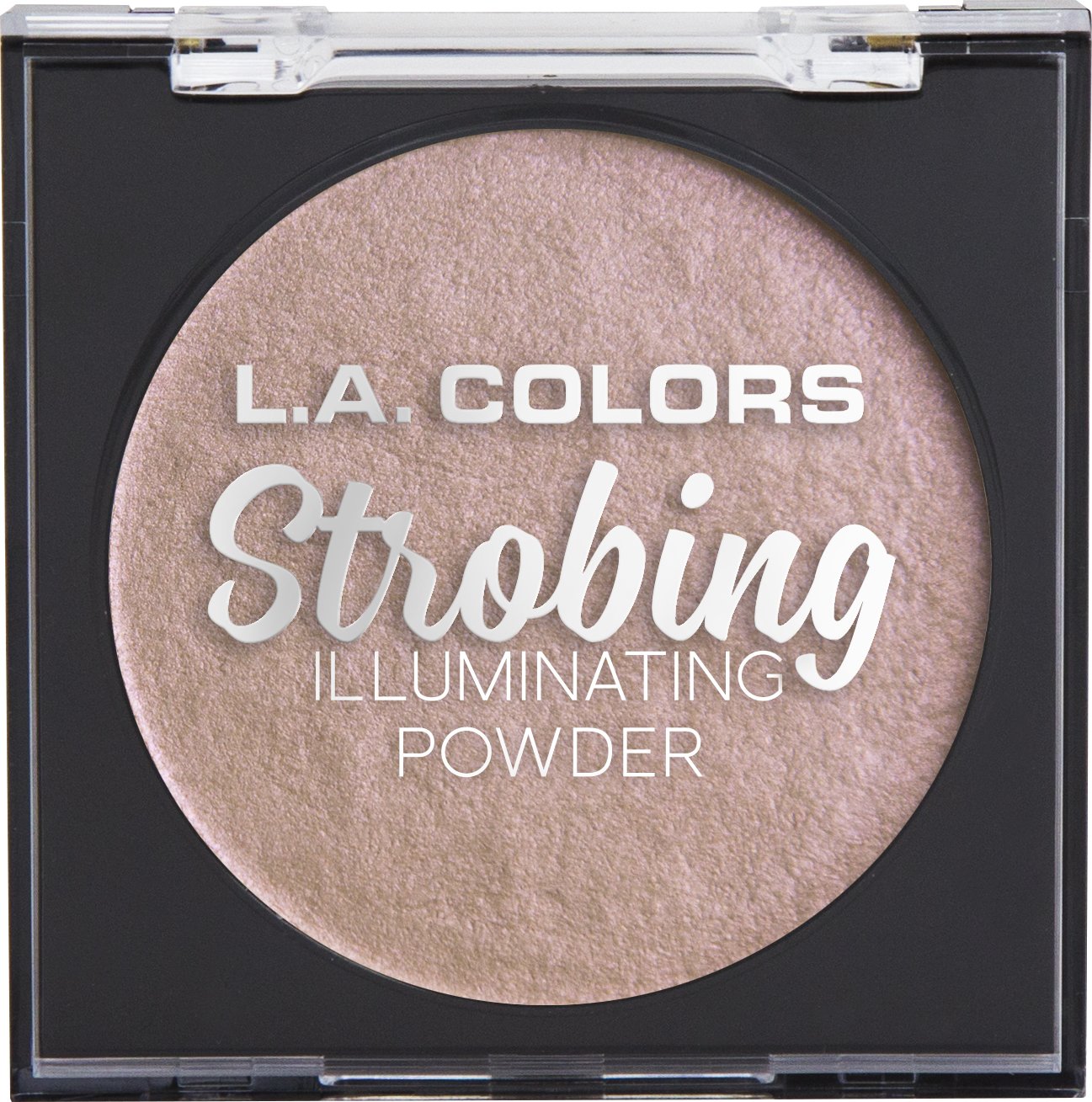 L.A. COLORS Strobing Powder, Flashing pink CSP254