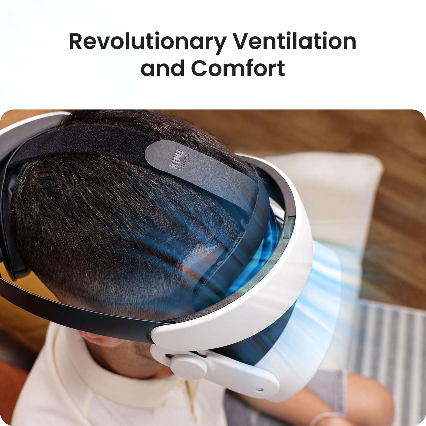 KIWI design H4 Boost Comfort Battery Head Strap Accessories for Meta/Oculus Quest 3/3S, Dual Fast Charge The VR Headset and Battery Strap in 2.5h, Halo Strap Reduce Facial Pressure, Not for Quest 2