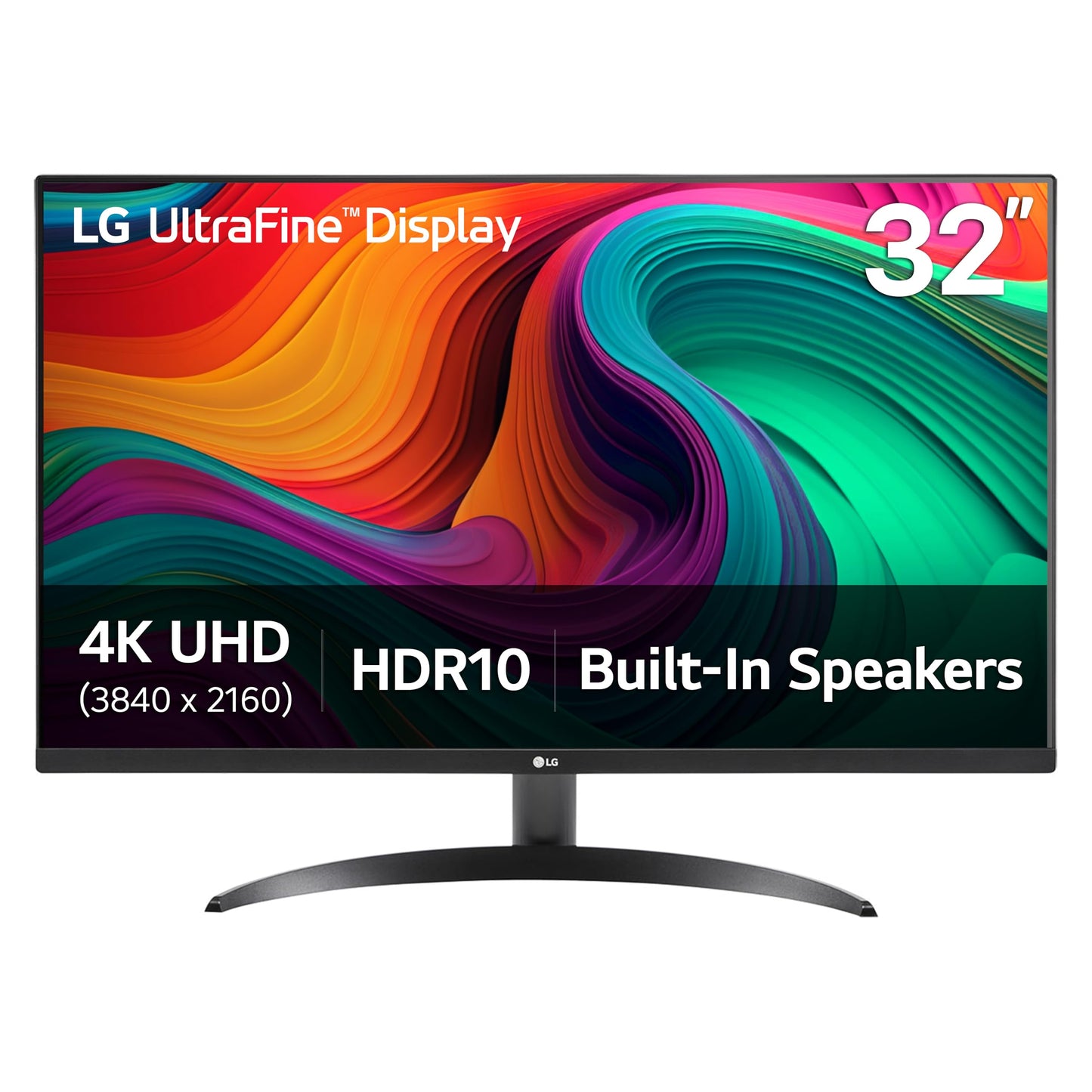 LG 32UR500K-B Ultrafine 32-inch 4K UHD (3840x2160) Computer Monitor HDR10 Built-in Speaker x2 OnScreen Control Reader Mode Flick