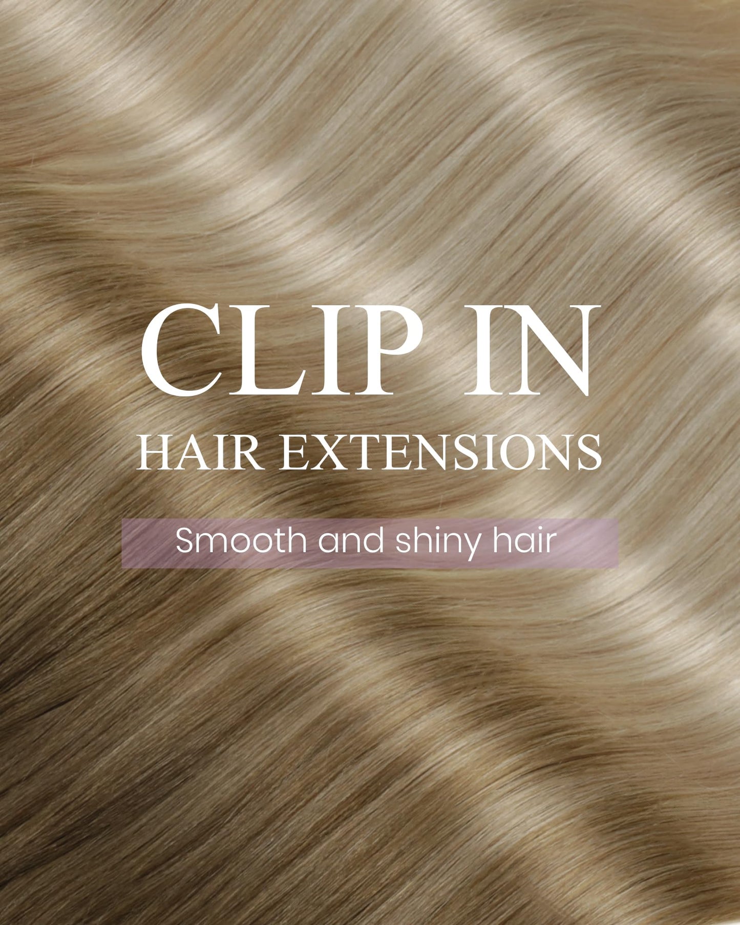 LaaVoo Ombre Clip in Hair Extensions Real Human Hair Light Brown to Ash Blonde with Platinum Blonde Balayage Human Hair Clip in