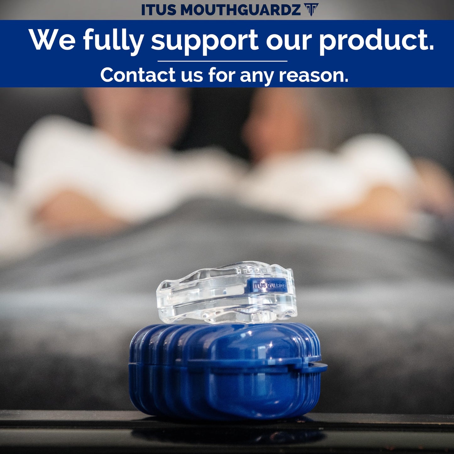 SilentZzz – USA-Designed & FDA-Cleared All EVA Anti Snoring Mouthguards (1+1 Backup) – Adjustable Anti Snore Mouthpieces with Patented Design for a Silent Night`s Sleep, Large Size