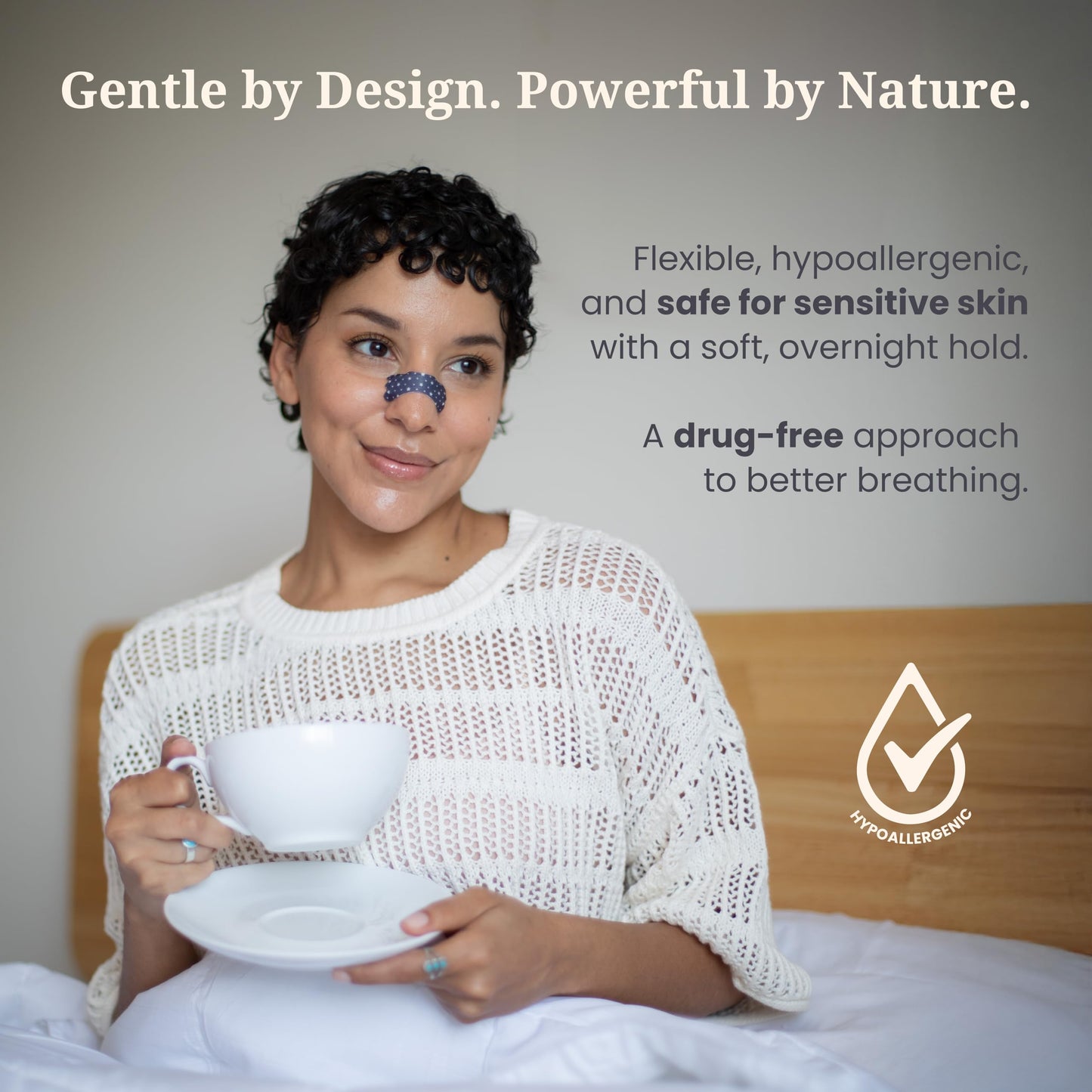 Breezys Nasal Strips | Cute Nose Breathing Tape for Better Sleep, Anti Snoring Solution, Nasal Congestion Relief - Extra Strength and Comfortable Universal Fit | 25 Ct (Starry Night)