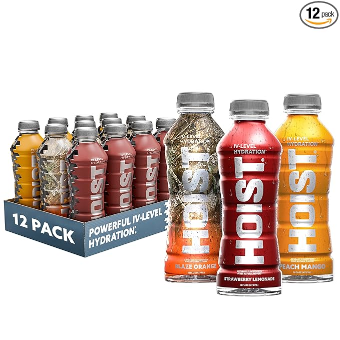 HOIST Premium Military Hydration Electrolyte Drink, Powerful IV-Level Hydration, Clinically Proven Performance Drink, Vari...