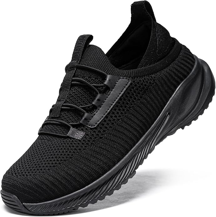 URDAR Mens Slip On Running Shoes Comfortable Walking Shoes Sneakers Athletic Breathable Workout Shoes for Men Lightweight