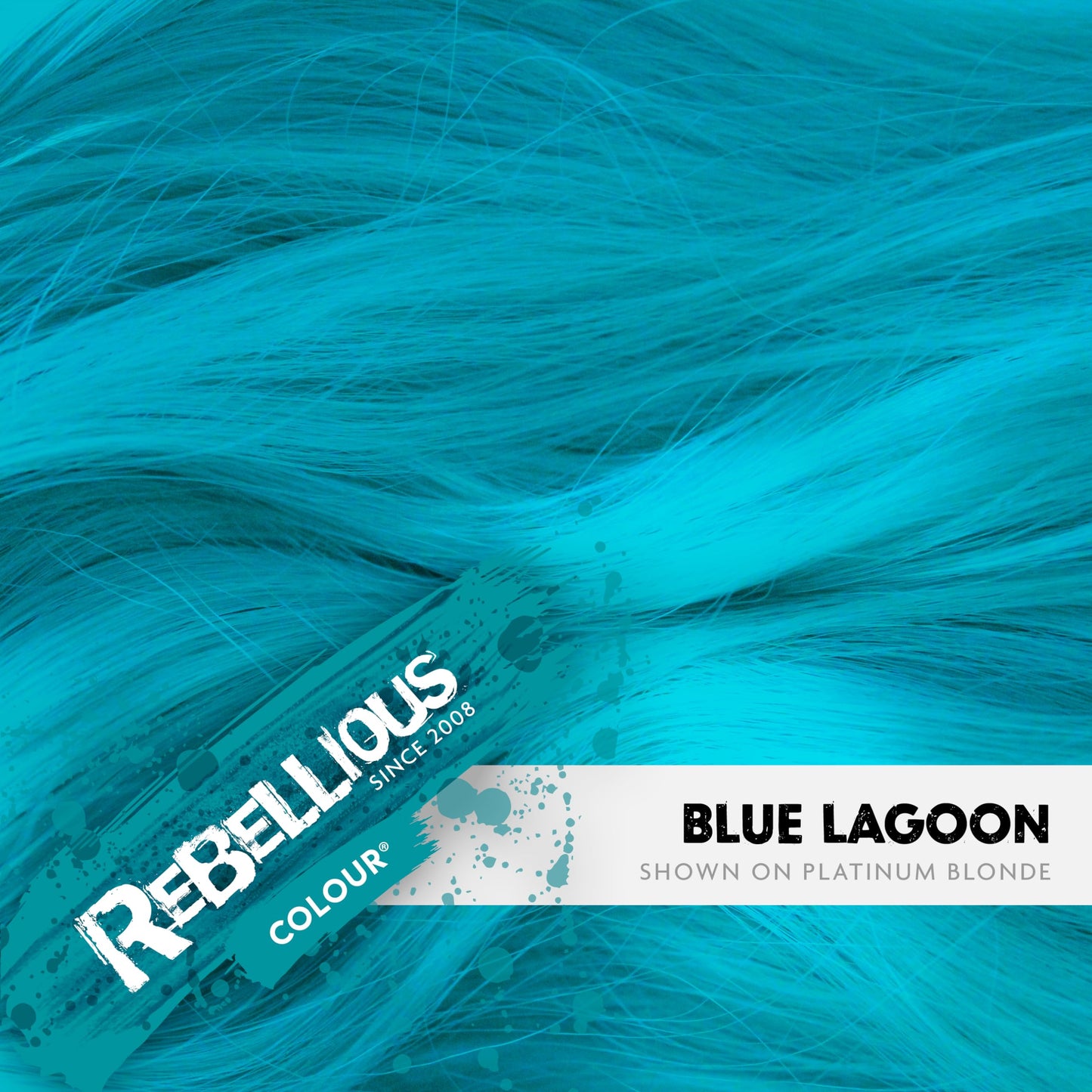 Paintglow Rebellious Colours Semi-permanent Hair Dye (blue Lagoon)