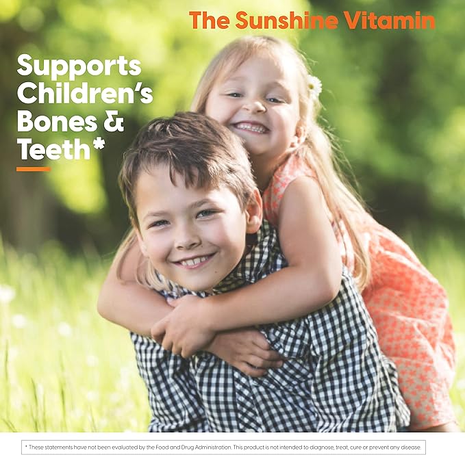 Doctor's Best Doc's Kids Children's Vitamin D3 Gummies 1000iu, Supports Healthy Bones & Teeth, Immune Health, Calcium Absorption, 60 Count