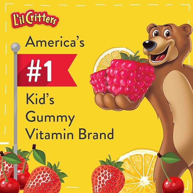 L'il Critters CoComelon Daily Gummy Multivitamin for Kids, 190 Gummies and Paw Patrol Gummy Vites Daily Multivitamin for Kids, Vitamin C, D3, 60 Gummies Bundle