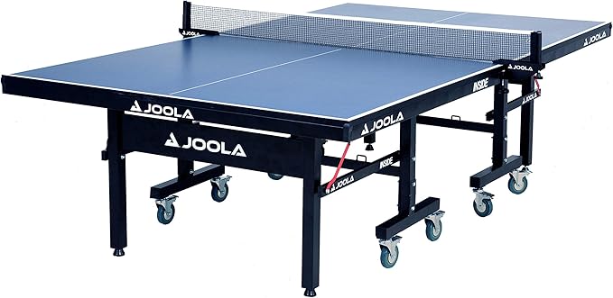JOOLA Inside Professional MDF Indoor Ping Pong Table with Quick Clamp Table Tennis Net and Post Set - 10 Minute Easy Assem...