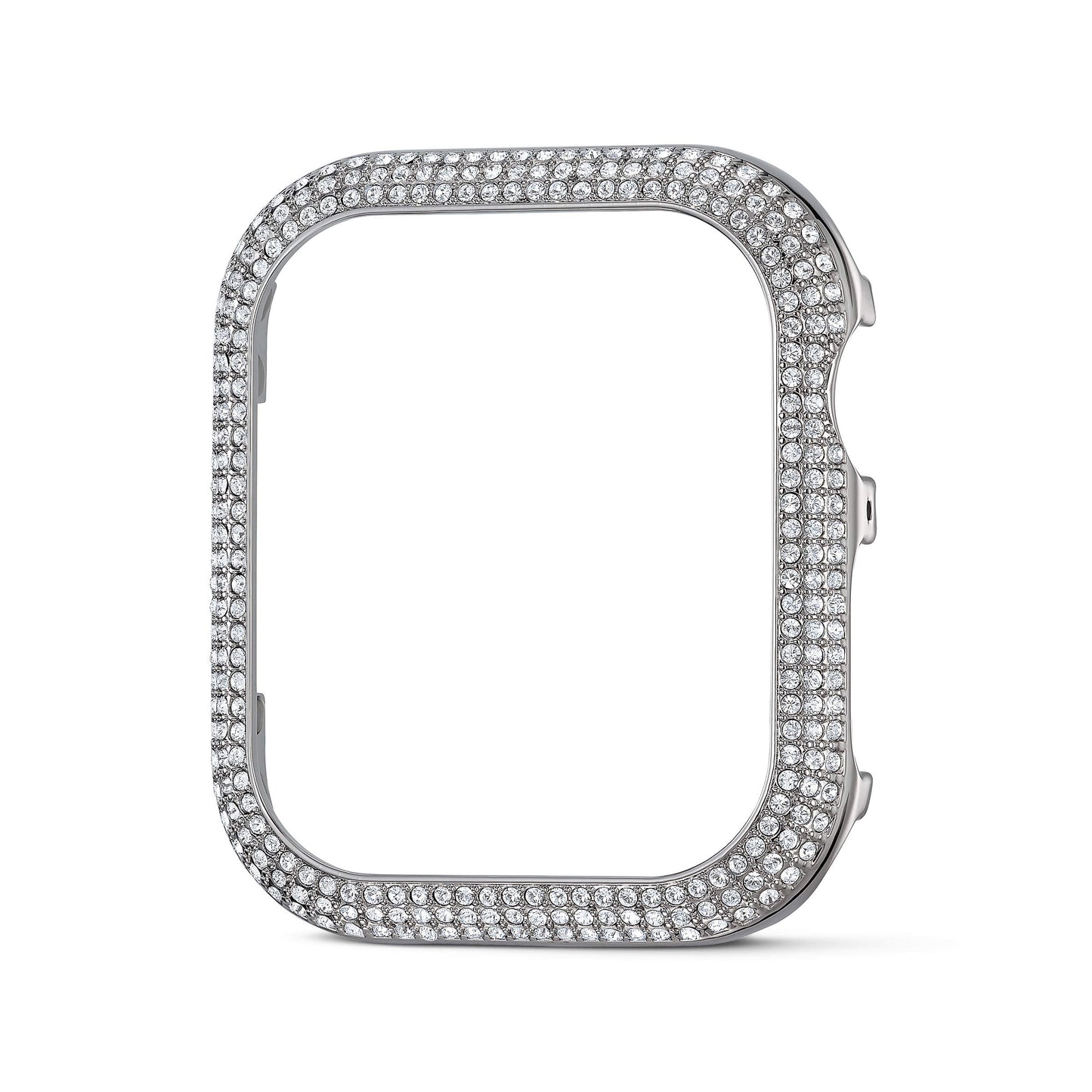 Swarovski Sparkling Smartwatch Case Compatible With Apple Watch Series 4 And 5, 40Mm, Silver Tone