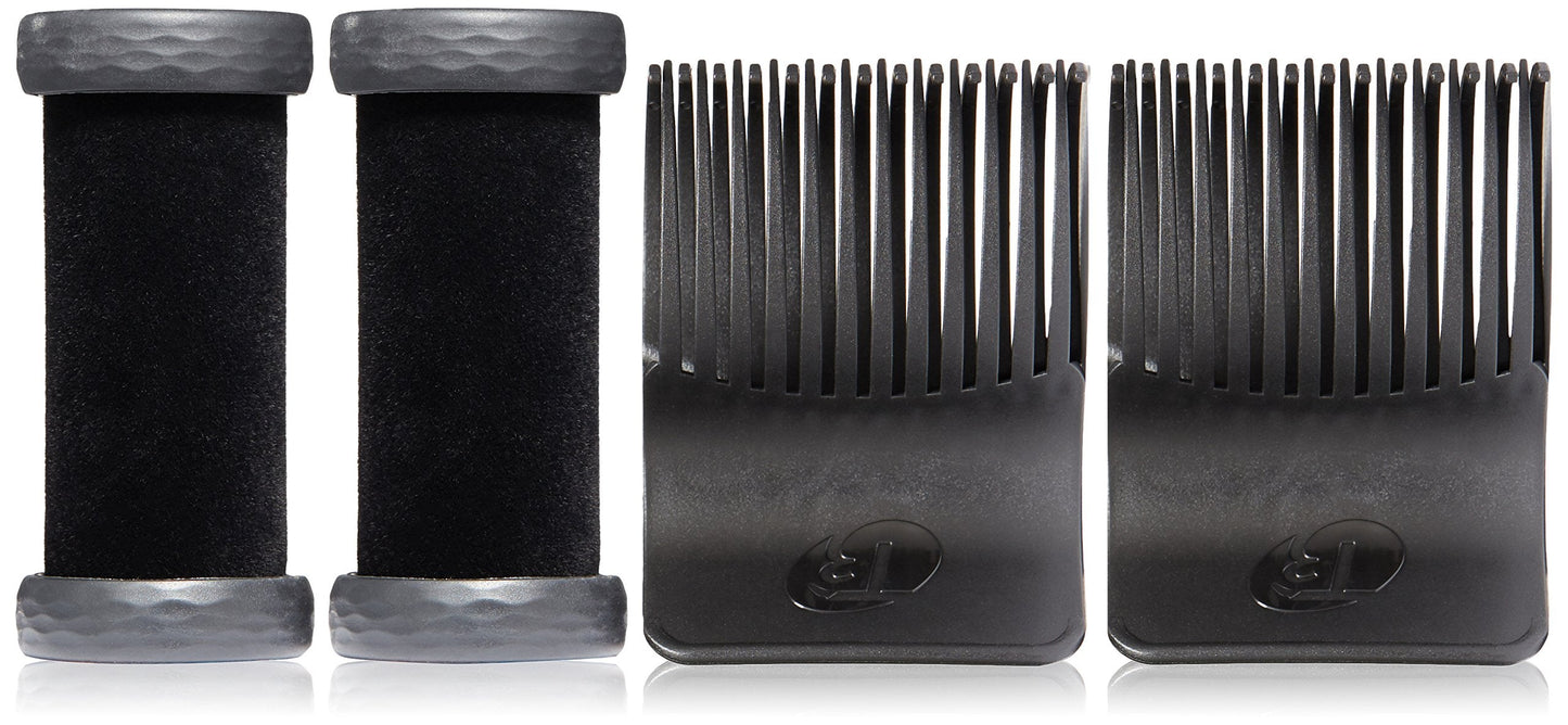 T3 - Volumizing Hot Rollers LUXE (2 ct.) | Hair Curlers and Volumizers for All Hair Lengths | Pairs with T3 Volumizing Hot Rolle
