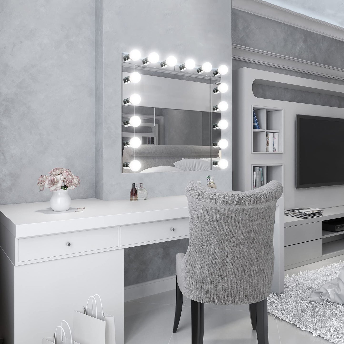 Design House 500850 Polished Chrome 3-Light Vanity Fixture - Alloy Steel Construction