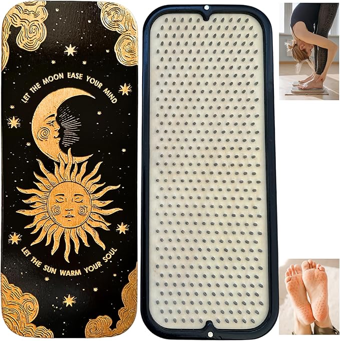 TENGRY Sadhu Board, Specially Crafted Aluminum & Copper Nails, Light Nail Board, 0.31 IN (8 mm), Beginners, Hexagon, Slim ...