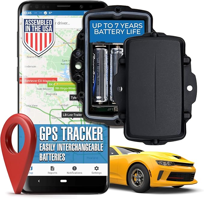 Lonestar Tracking Oyster3 Hidden GPS Tracker – 4G & 5G Waterproof Vehicle & Trailer Tracker – Anti-Theft Car, Long Battery...