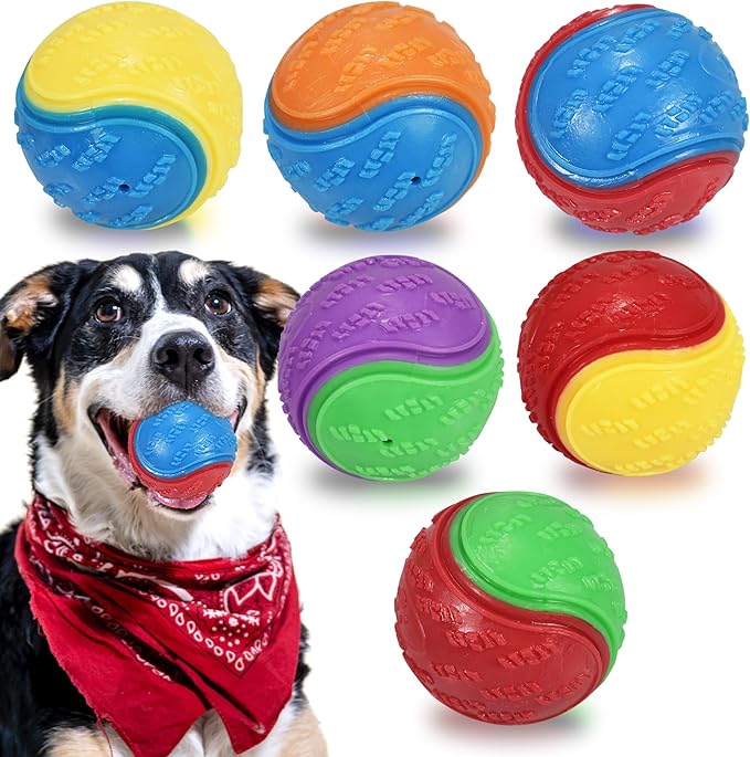 LECHONG Dog Balls (S6-Muti Color)