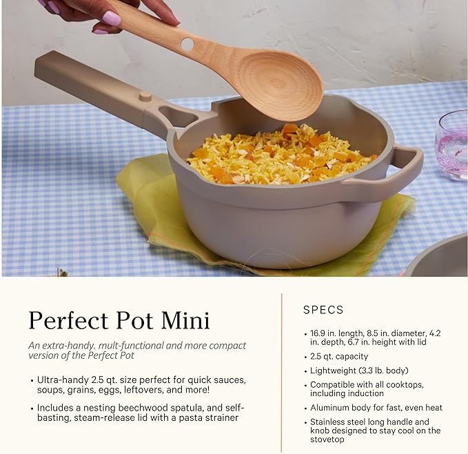 Our Place Cookware Set - Complete 13-Piece Set Including Always Pan 2.0, Mini Always Pan, Perfect Pot, and Mini Perfect Pot | Multifunctional, Toxin-Free Nonstick | Replaces 36 Pieces | Spice