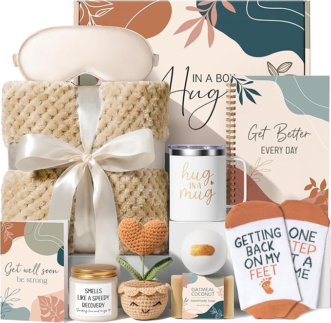 Get Well Gifts for Women After Surgery Recovery, Get Well Soon Gift Baskets for Women Chemo Care Package, Thinking of You ...