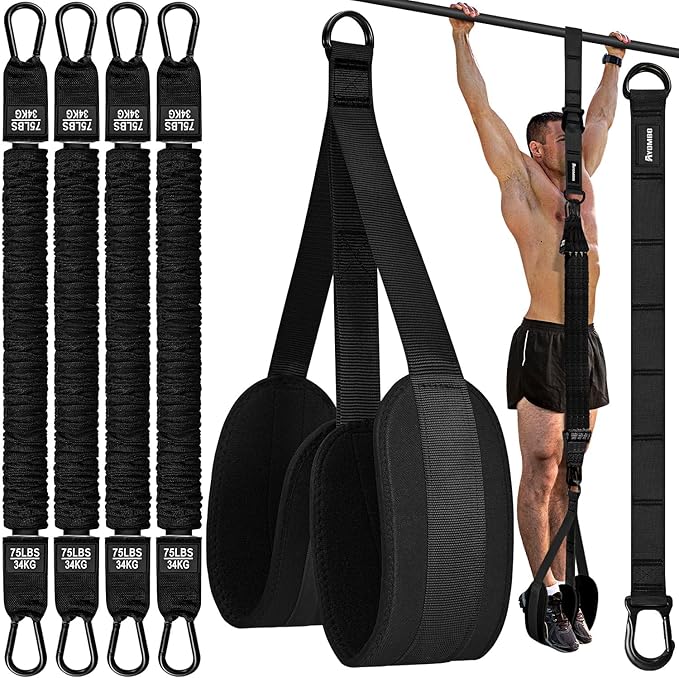 Ayombo Pull Up Assistance Bands, Resistance Bands for Pull Up Bar Workout, Adjustable Heavy Duty Pull Up Assist Equipment ...