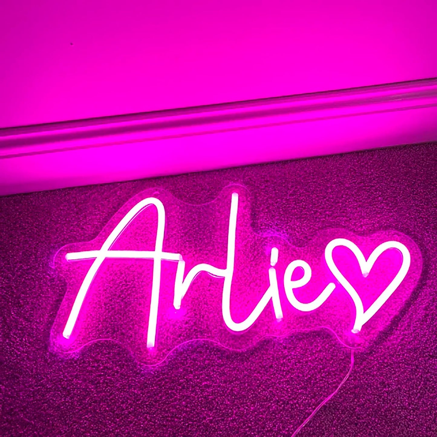 OPBYWE Custom Neon Signs, Neon Sign Customizable for Wall Decor, Custom Kids Name Sign,Personalized Neon Sign for Wedding Birthday Party Christmas Gifts