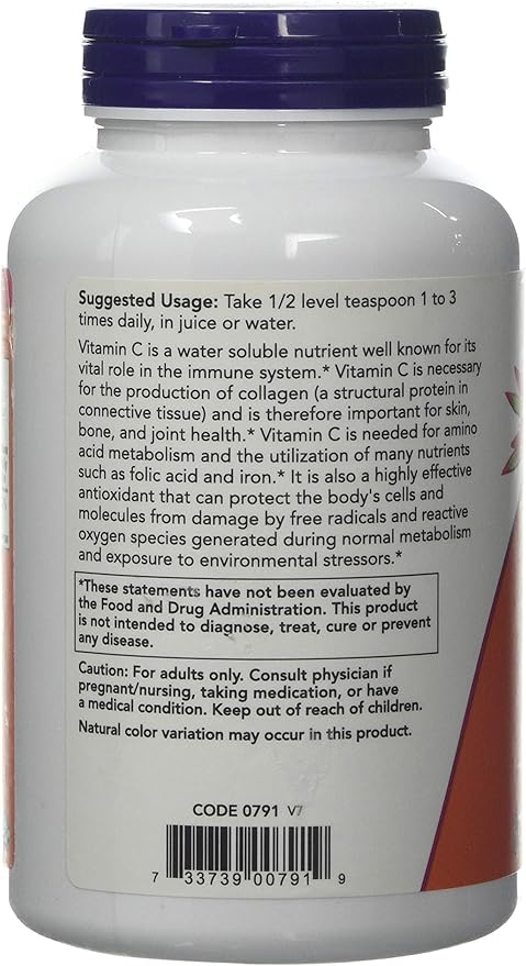 Now Foods Vitamin C Crystals, 1 lbs