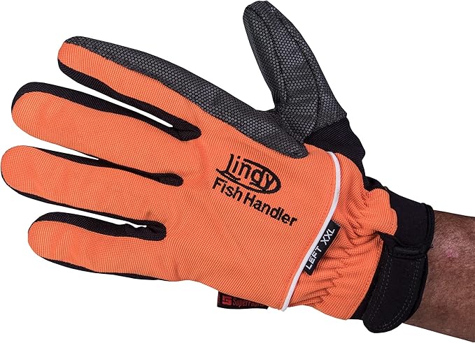 Lindy Fish Handling Glove Puncture-Proof and Cut Resistant Fish-Grabbing Glove