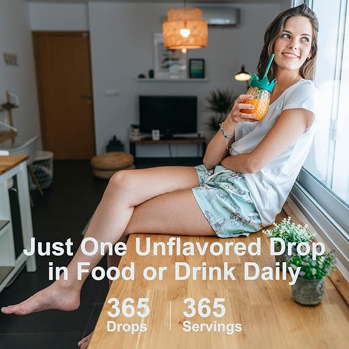 Carlson - Super Daily D3, 6000 IU (150 mcg) per Drop, Liquid Vitamin D3, 1-Year Supply, Non-GMO, Unflavored, 365 Vegetarian Drops (10.3 mL)