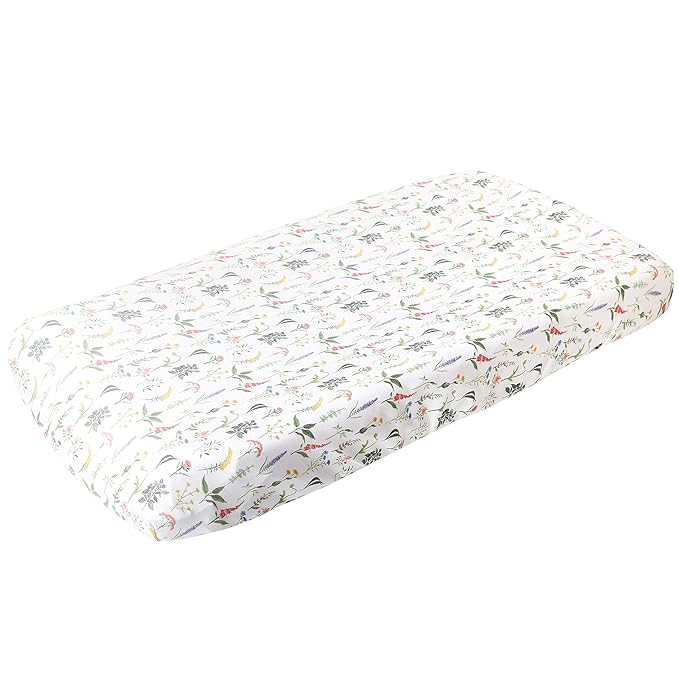 Copper Pearl Premium Knit Changing Pad Cover : Soft, Stylish, and Universal Fit for All Standard Diaper Changing Pads, Trendy Design Changing Pad Covers, Aspen
