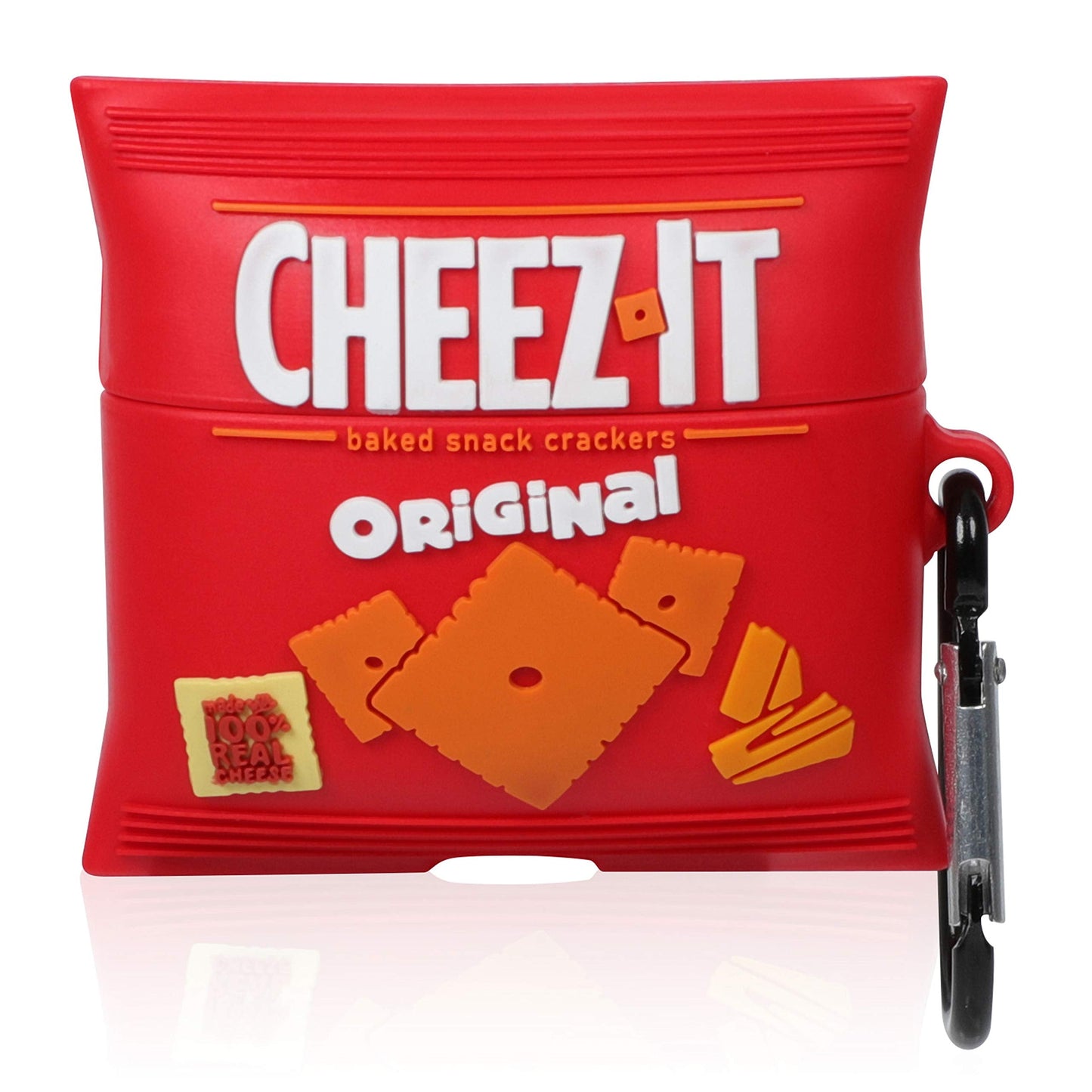 Joyleop Cheez Cookie Case for Airpods Pro 2019/Pro 2 Gen 2022  Cute Cartoon Fun Funny 3D Kids Girls Teen Boys Cover  Kawaii Food Stylish Soft Silicone Character Trendy Air pods Cases for Airpod Pro-New