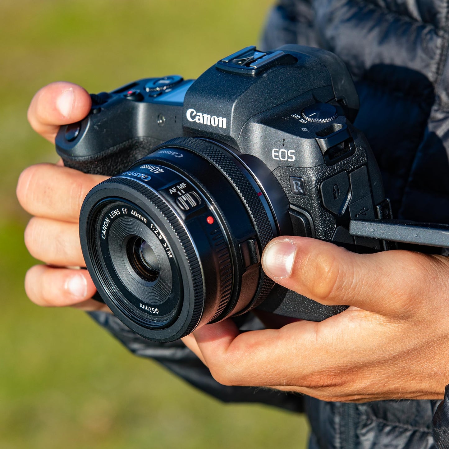 Canon Ef-Eos R Bayonet Adapter With Lens Control Ring