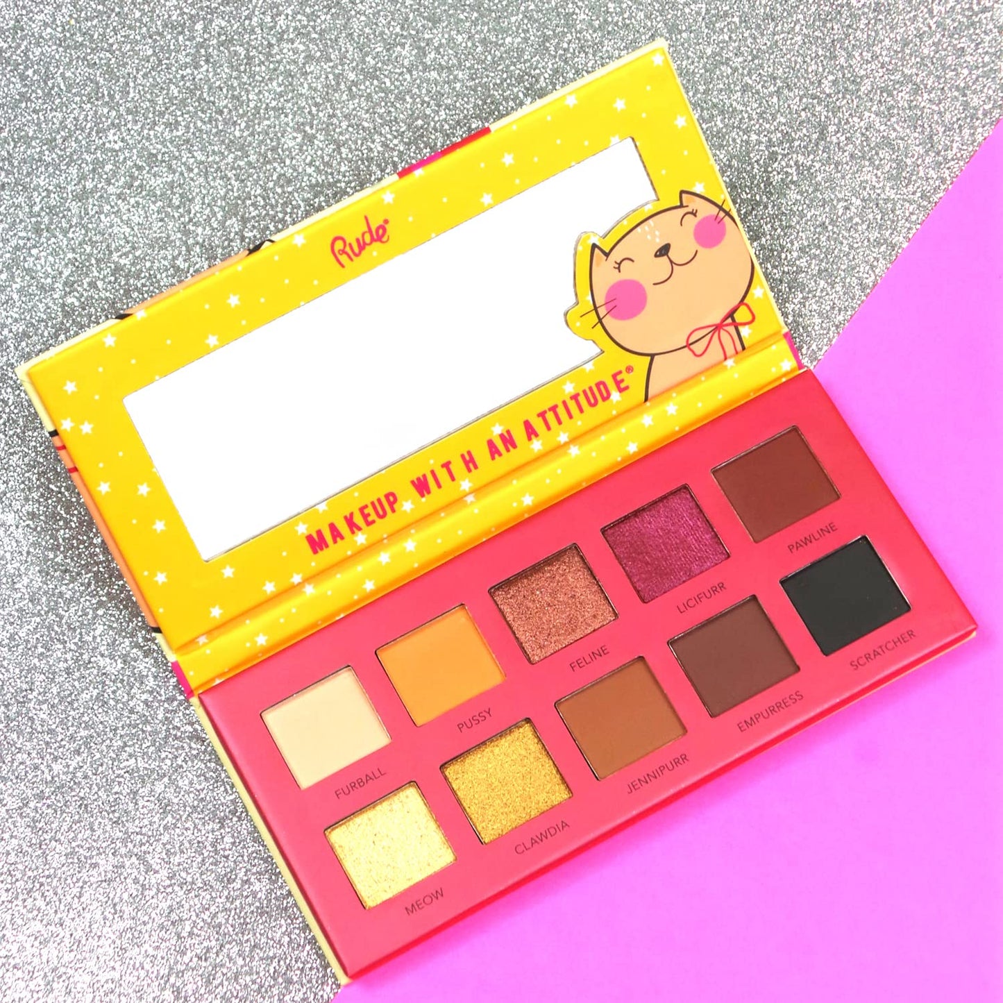 Rude - Party Animals 10 Eyeshadow Palette - pRUDEnce