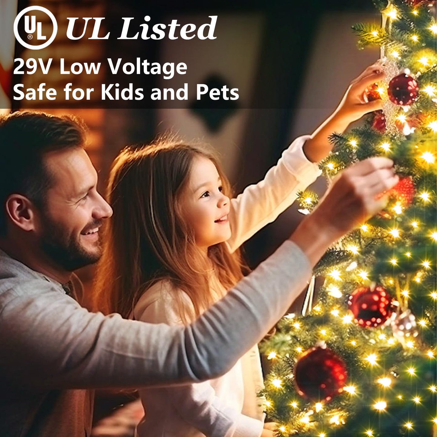 300 Led Christmas Tree Lights  Connectable Christmas Lights Indoor With Timer Memory & Dimmable & 12 Modes  75Ft Decoration Fairy String Lights For Outside Bedroom Home Patio Yard Tree  Warm White