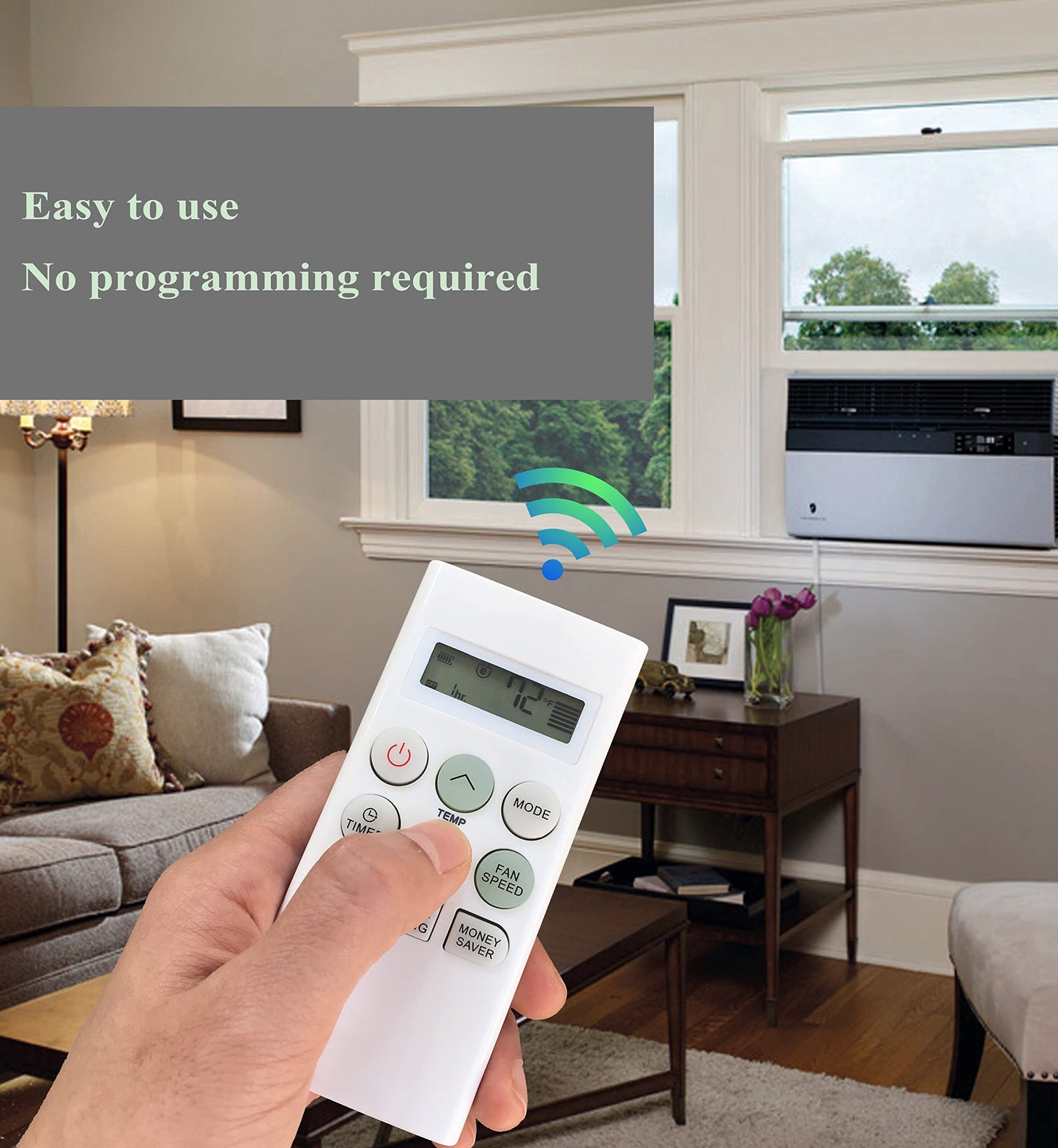 Replacement Remote Control Akb73756214 For Friedrich Air Conditioner Akb73756213 Akb73756218 Akb73756215 Akb73616106 Cp08G10B Cp