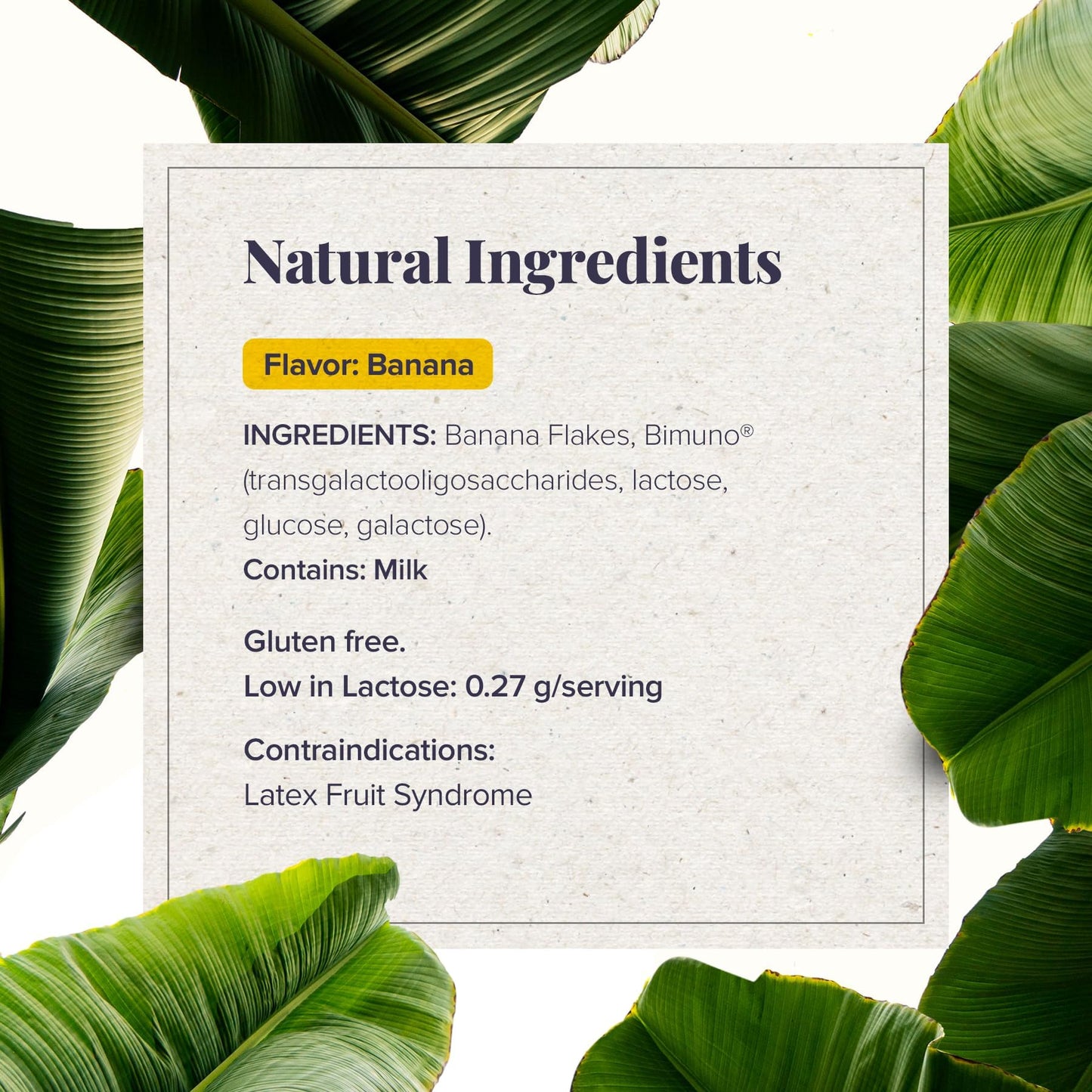 Banatrol Natural Anti-Diarrheal with Prebiotics, Relief for IBS, Recurring Diarrhea, Clinically Supported Medical Food, Non-Constipating (Banana)
