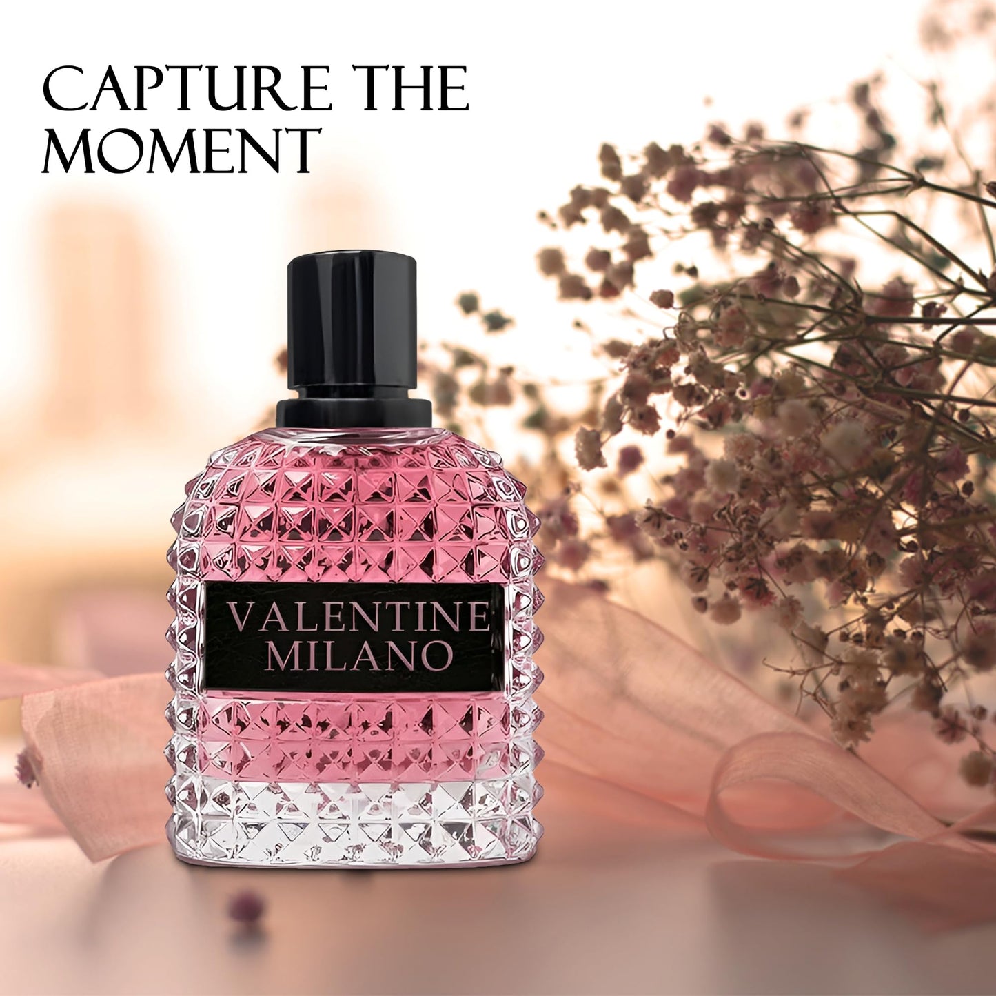 A CENTER Milano Women Perfume 100ml Eau de Parfum Spray for Women with Vanilla,Jasmine&Bergamot Notes Long Lasting Cologne for Daily Use