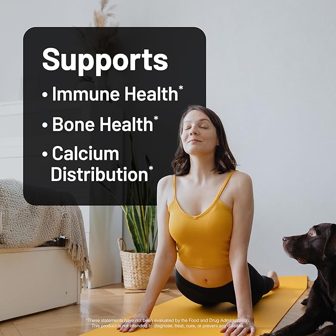 NatureWise Vegan Vitamin D3 + K2 with Organic Coconut MCT Oil - Organic D3 5000IU + Natural K2 100mcg - High Absorption Bone Support - Soy & Gluten Free - USA Manufactured - 90 Softgels[90-Day Supply]