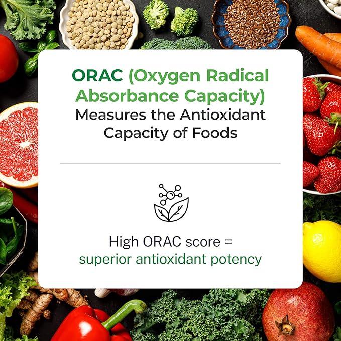 Paradise Herbs, ORAC Energy, Superfood Capsules, Includes Over 42 Organic & Wild-Crafted Ingredients, Probiotics & Enzymes, 120