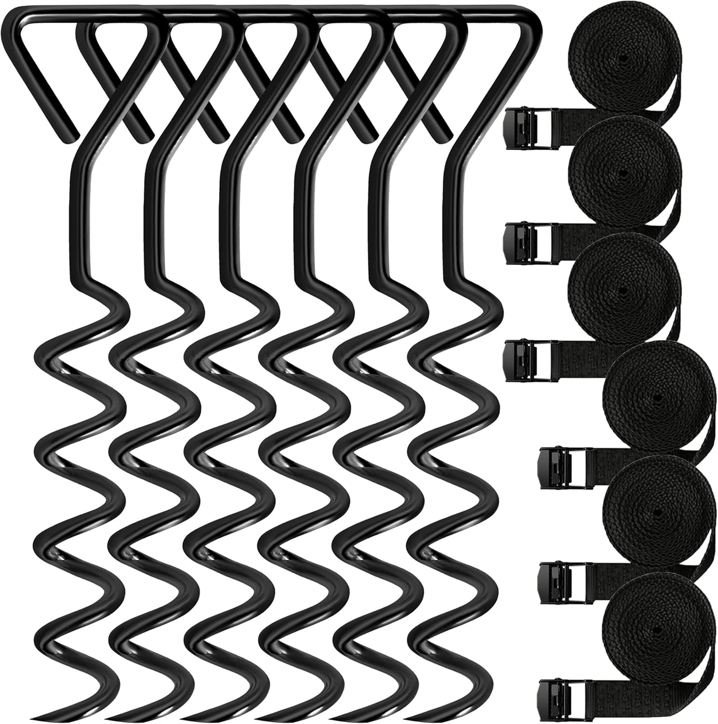 Tradesparker Heavy Duty Trampoline Anchor Kit