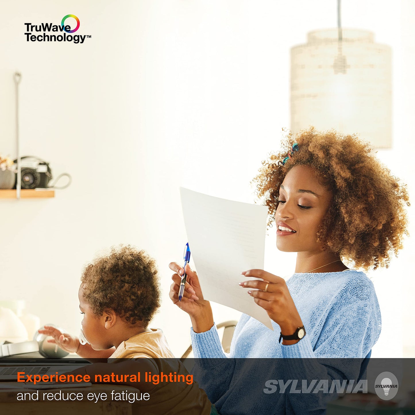 Ledvance Sylvania Truwave A19 Led Light Bulb, 100W Equivalent, 15W, 1600 Lumens, Frosted, Warm White, Dimmable, 1