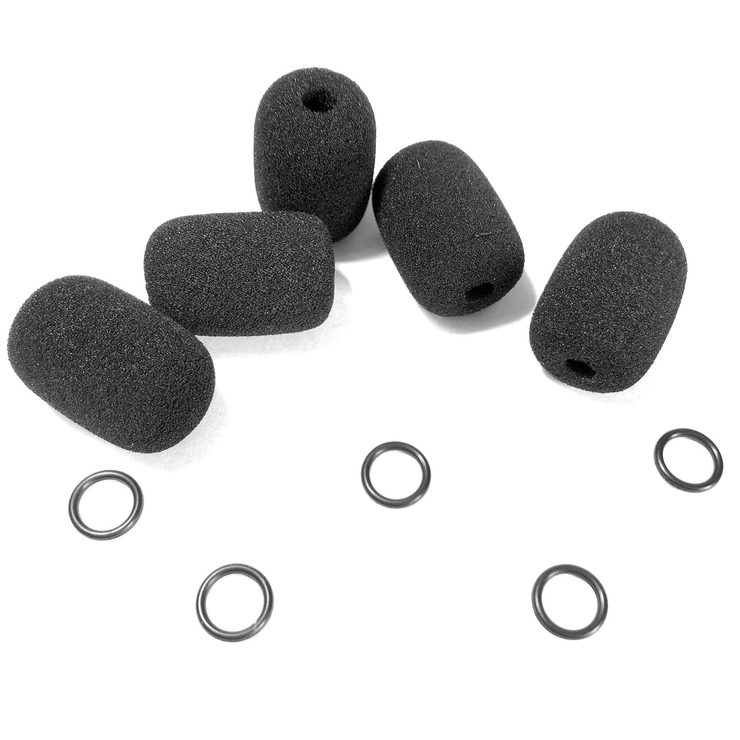Microphone Screen Muff Cover For Telex Airman 750/760 (5 In Pack)