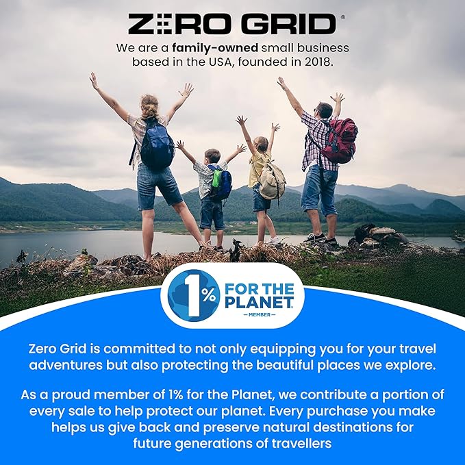 Zero Grid Waterproof Dry Bag - Floating Roll Top Drybag Keeps Dry 10L/20L/30L/40L Sizes for Backpacking, Kayaking, Boating, Camping, Fishing, Hiking, Made from Tough 500D Material