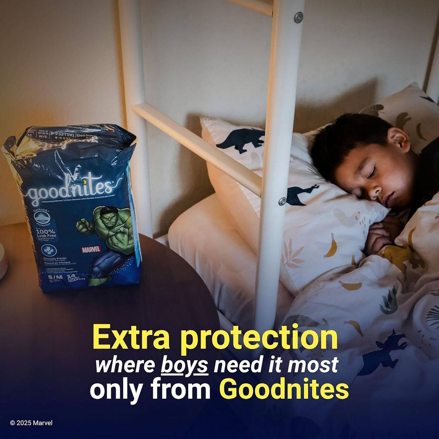 Goodnites Boys' Nighttime Bedwetting Underwear, Size Extra Large (95-120 lbs), 63 Ct (3 Packs of 21), Packaging May Vary