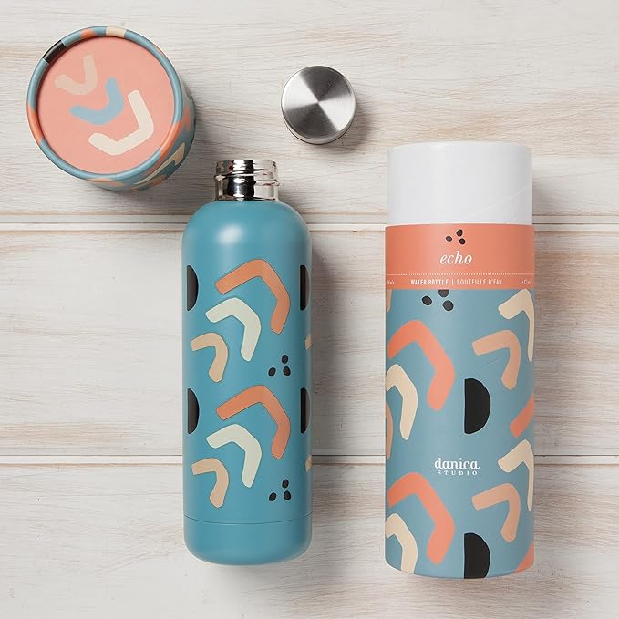 Danica Studio Echo Stainless Steel Water Bottle Hot or Cold 17 Oz