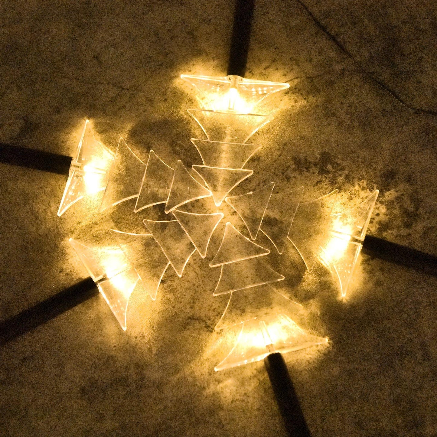 Brightdeck Christmas Solar Pathway Lights Outdoor Decorations Xmas Tree Lights Waterproof Led Garden Stake Light For Walkway Yard Lawn Porch Holiday Decor 5-Pack (Small Tree  5 Pack)