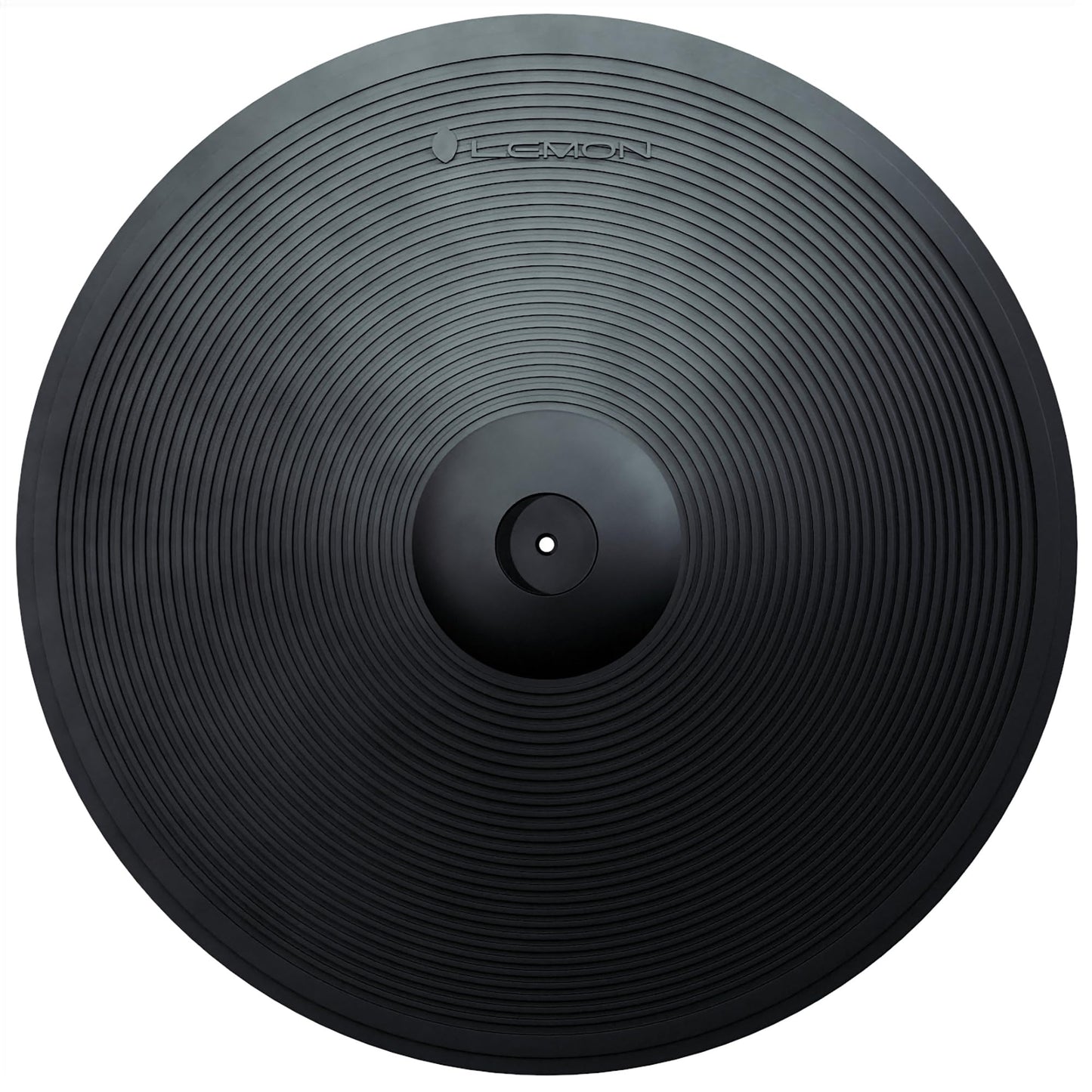 Lemon 18    Triple-Zone Electronic Crash/Ride Cymbal Pad with Choke - Large 3-Zone Ride with Bell for Electronic Drum Kits