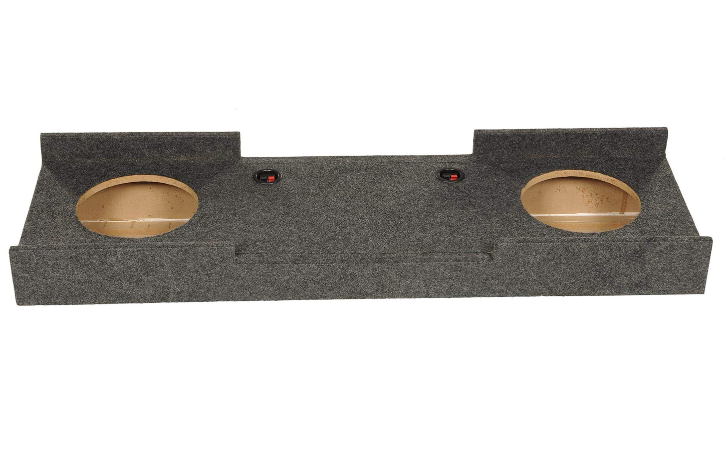 Q Power Gmc12 2007 4Door Dual 12-Inch Custom Fit Speaker Box For Gm/Chevy Crew Cab 4-Door Trucks 2007-2013