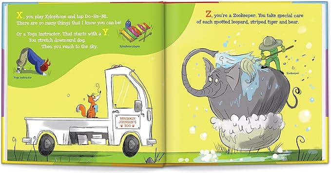 ABC What I Can Be! - Personalized Children's Story - I See Me! (Softcover)