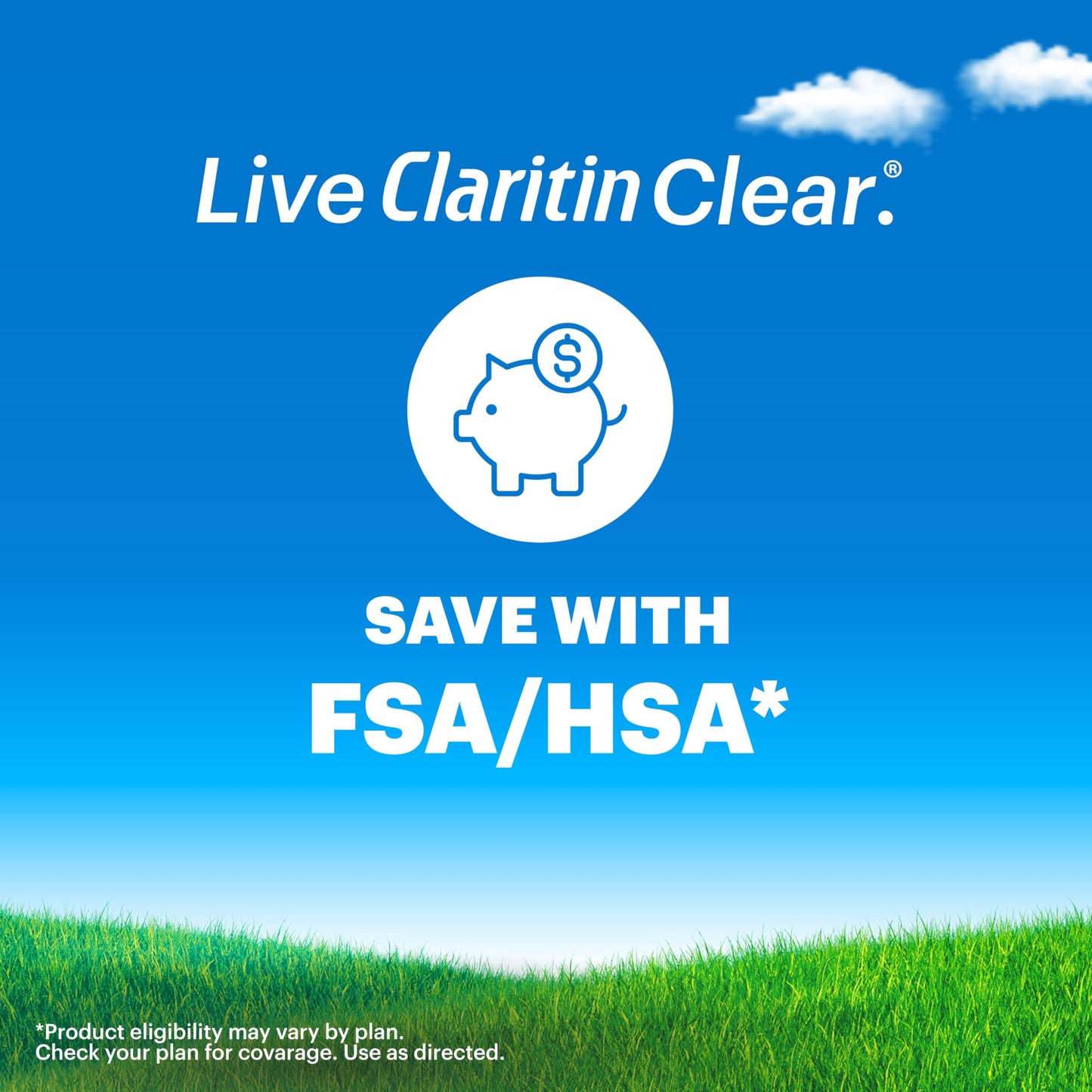 Claritin Allergy Medicine for Adults, 24-Hour Non-Drowsy Loratadine 10mg Pills, Antihistamine, 30 Tablets + 1ct On-The-Go Relief