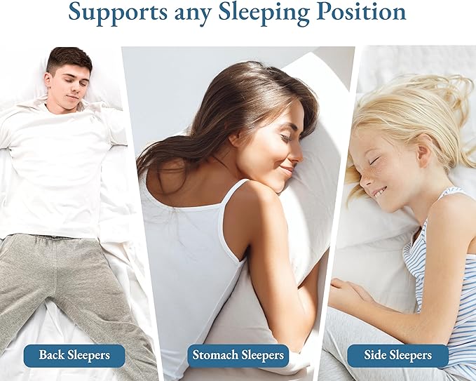 California Design Den 2-Pack Bed Pillows King Size Set of 2 for Sleeping, Cooling Luxury Hotel Pillows, for Back, Stomach or Side Sleepers