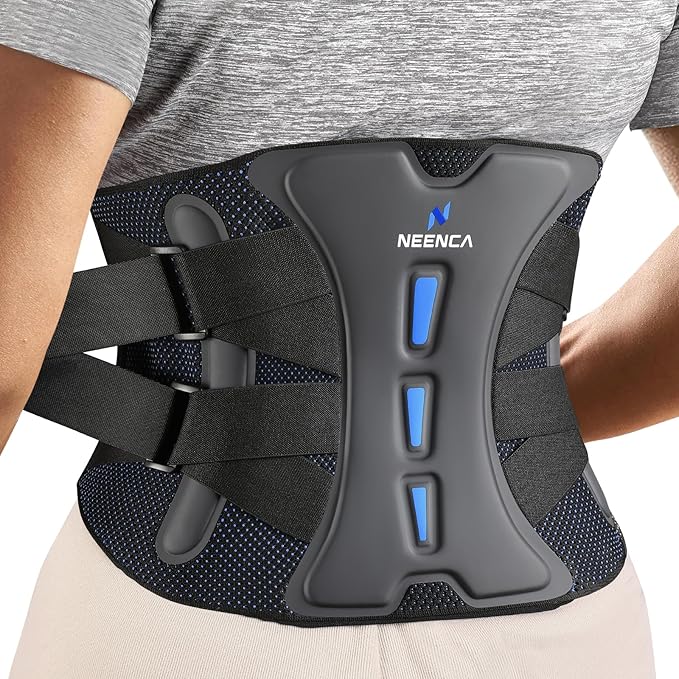 NEENCA Lower Back Brace for Lower Back Pain Relief, Medical Grade Lumbar Support Belt for Women Men, Herniated Disc,Lumbar...