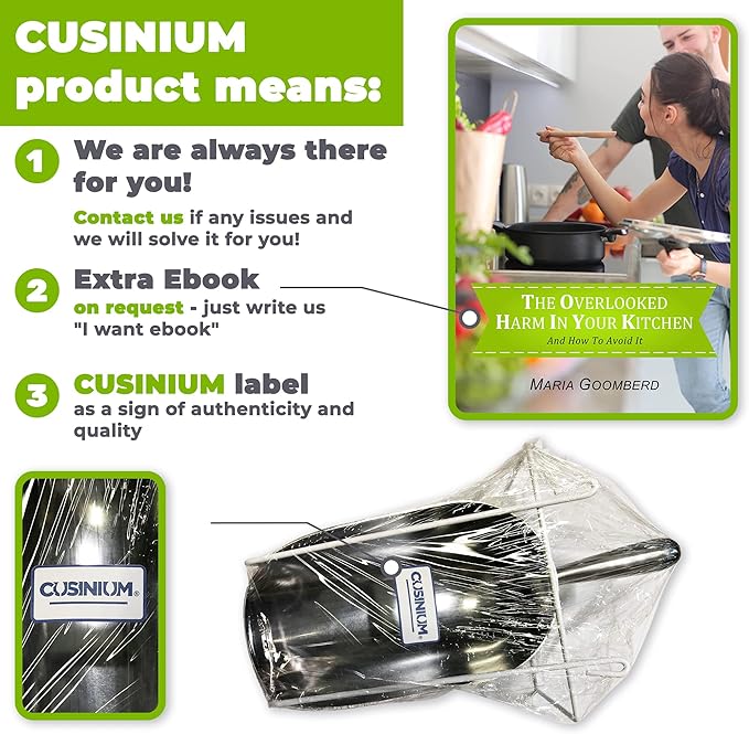 CUSINIUM 38 oz Aluminum Ice Scoop with Holder