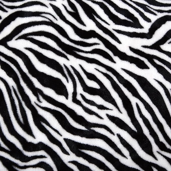 MERRYLIFE Throw Blanket for Couch | Soft Decorative Ultra-Plush Colorful| Throw Size Travel Blanket Plush|(50" 60", Zebra)